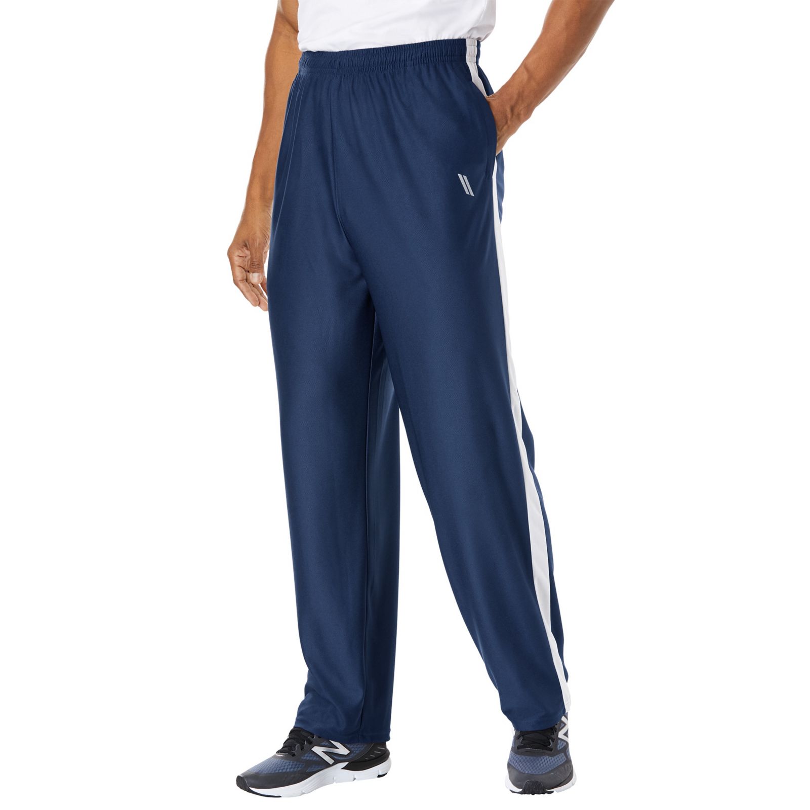 KingSize Men's Performance Mesh Side Panel Sweatpants