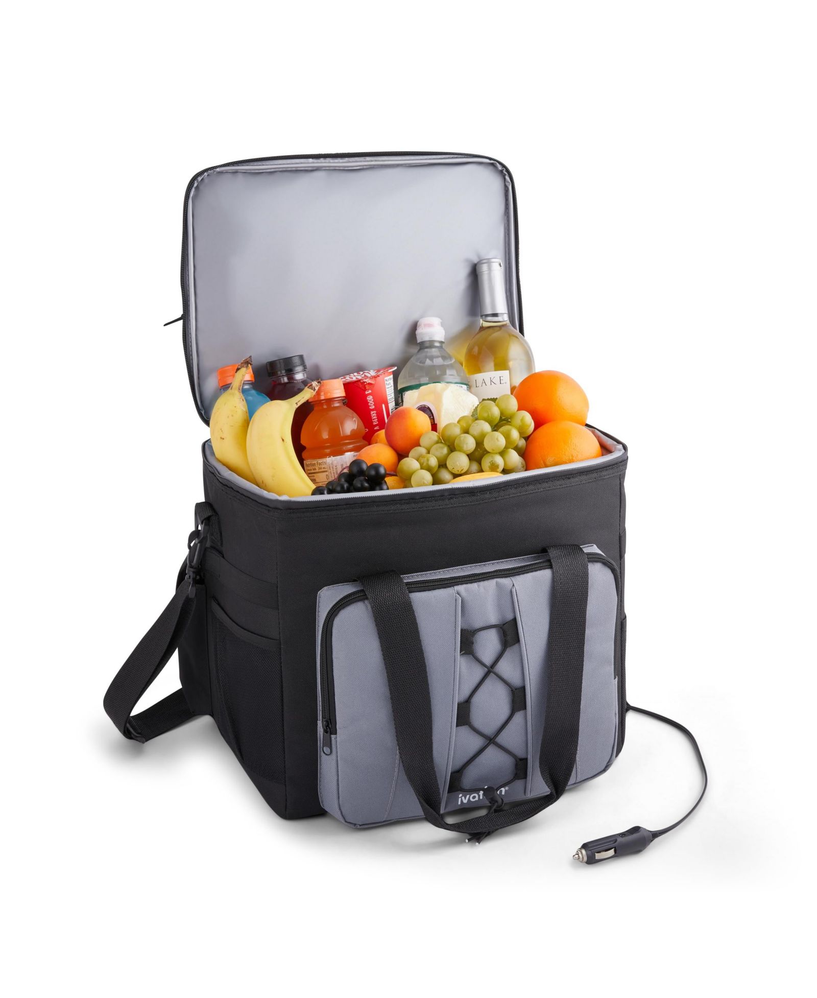 Ivation Electric Cooler Bag, 18 L Portable Thermoelectric Cooler