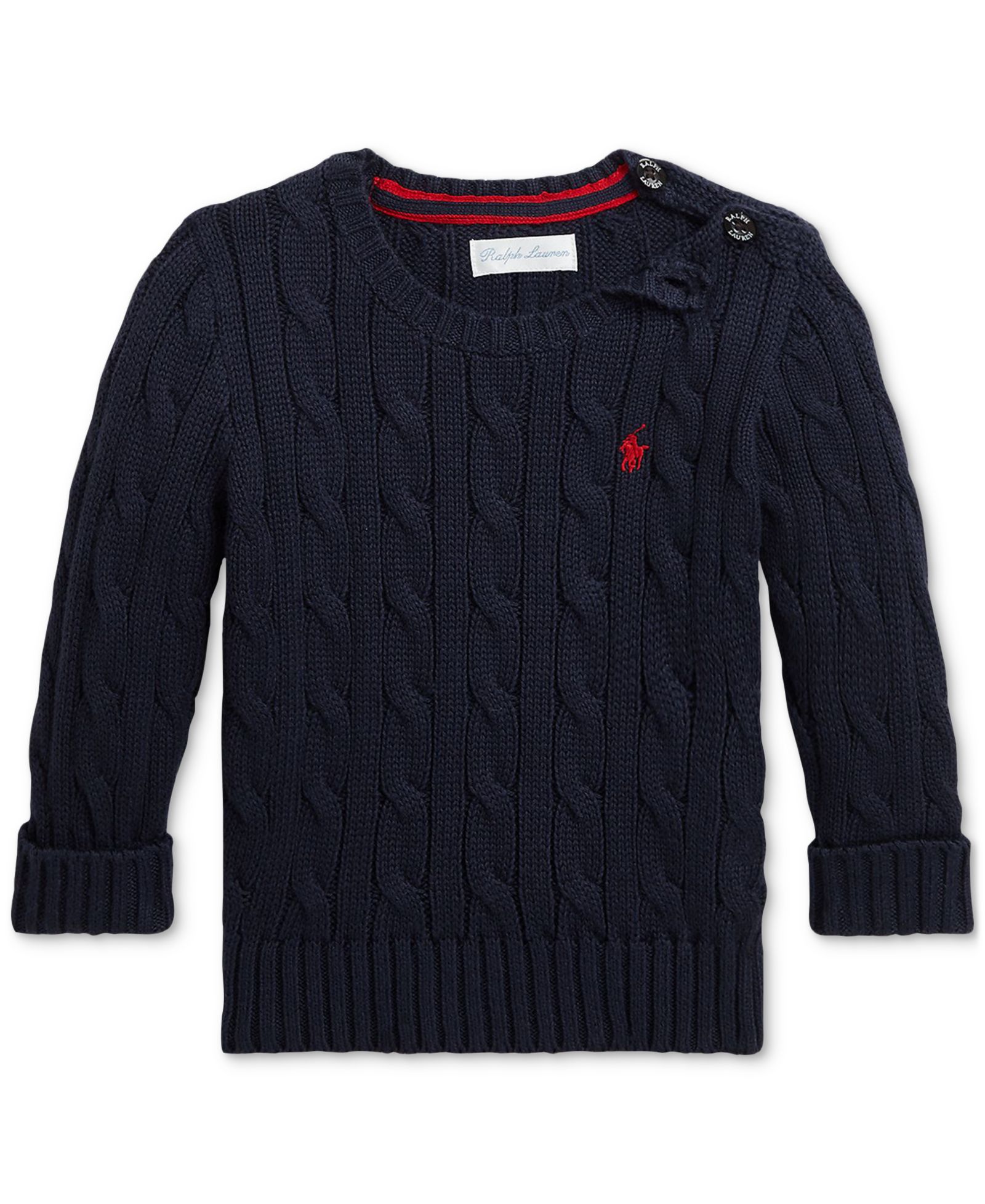 Polo Ralph Lauren Детский хлопковый вязаный свитер