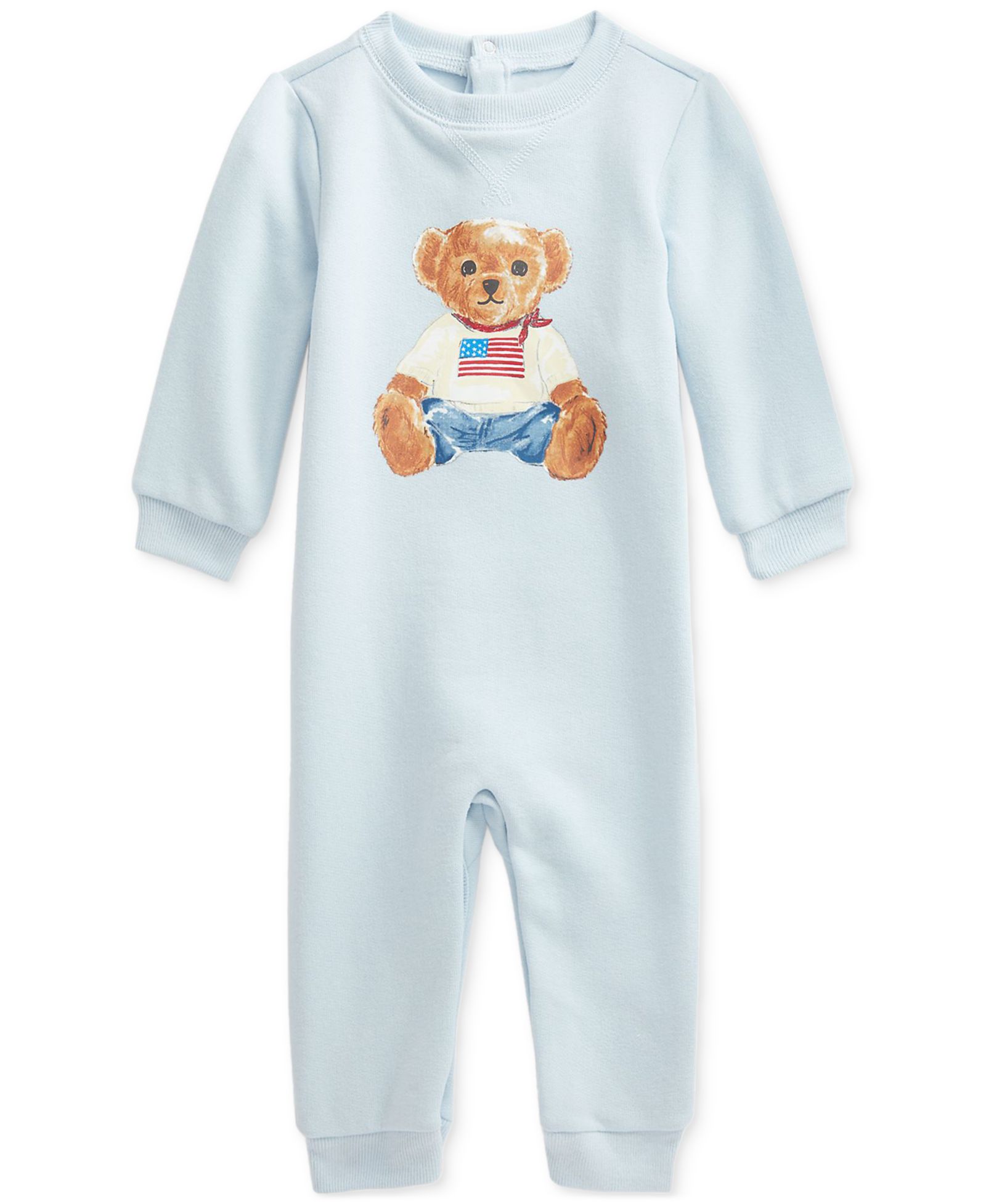 Детский комбинезон Polo Ralph Lauren Baby Fleece Polo Bear
