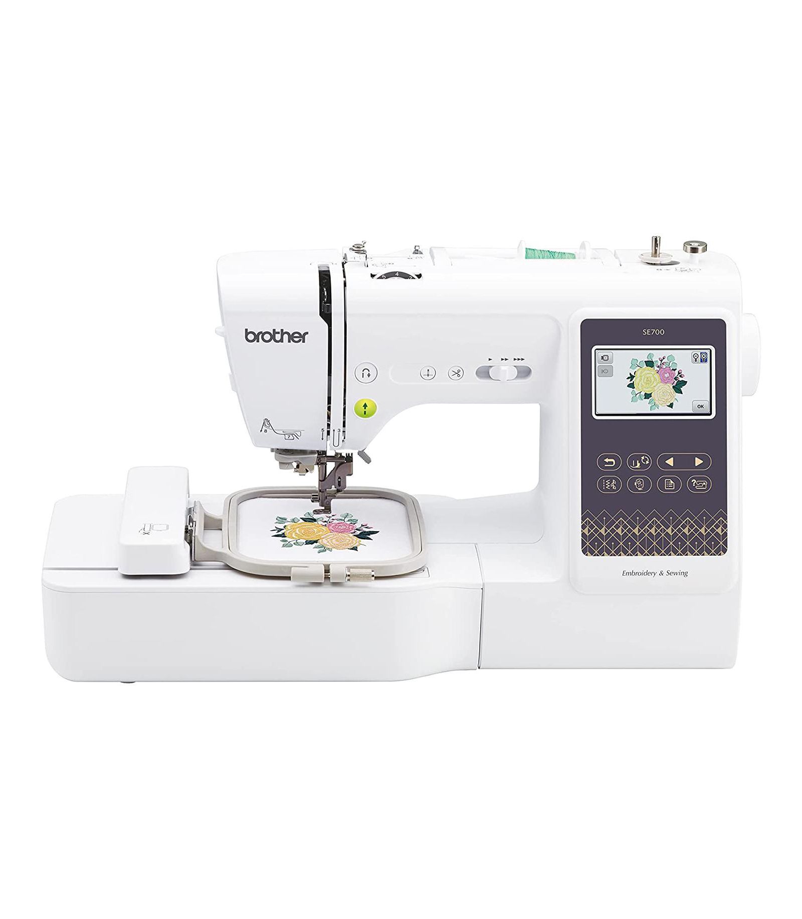 SE700 4" x 4" Computerized Sewing and Embroidery Machine