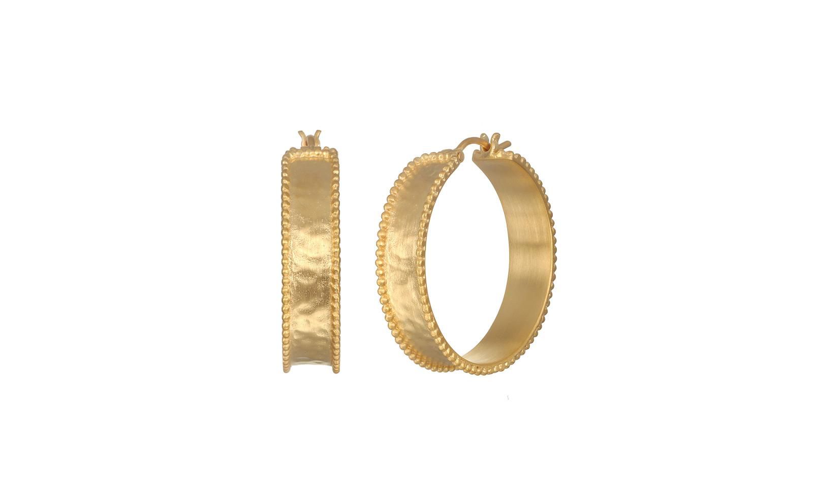 Satya Jewelry Bold Spirit золотые серьги-кольца