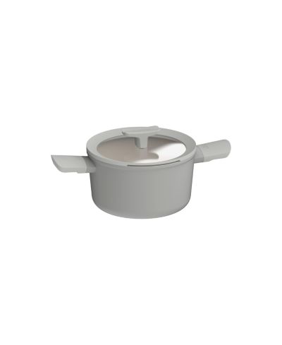 BergHOFF Balance Non-stick Ceramic Stockpot 8", 3.3qt. With Glass Lid