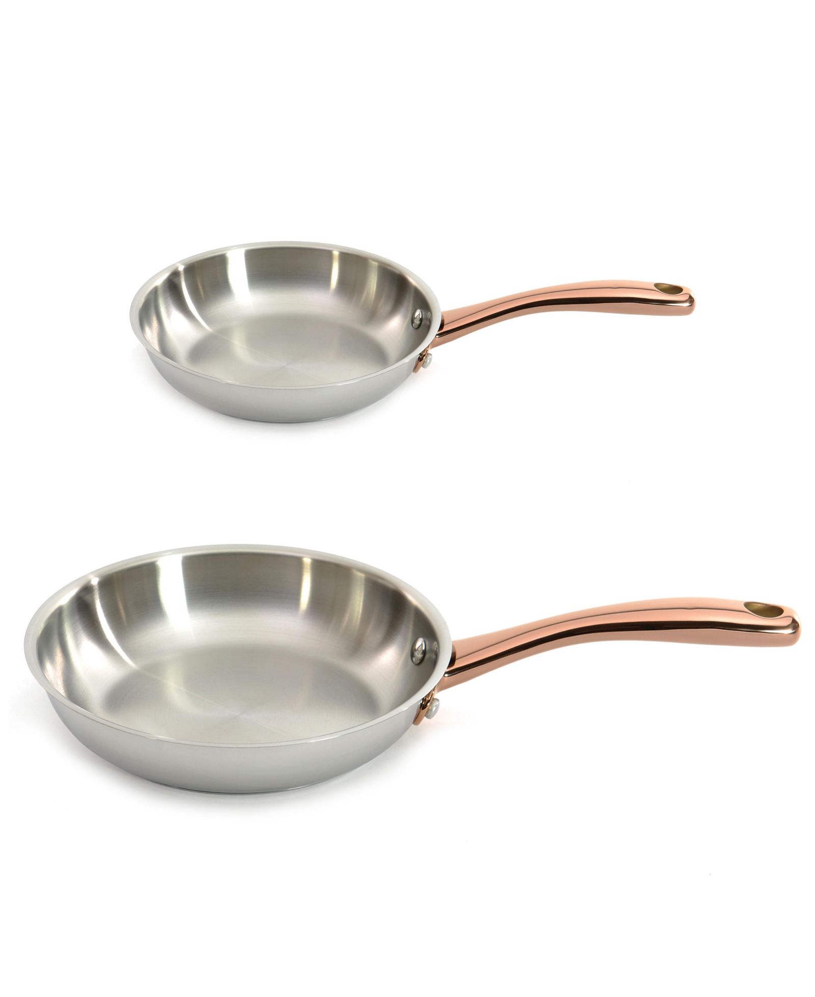 Набор сковородок BergHOFF Ouro Gold 2pc 18/10 Stainless Steel