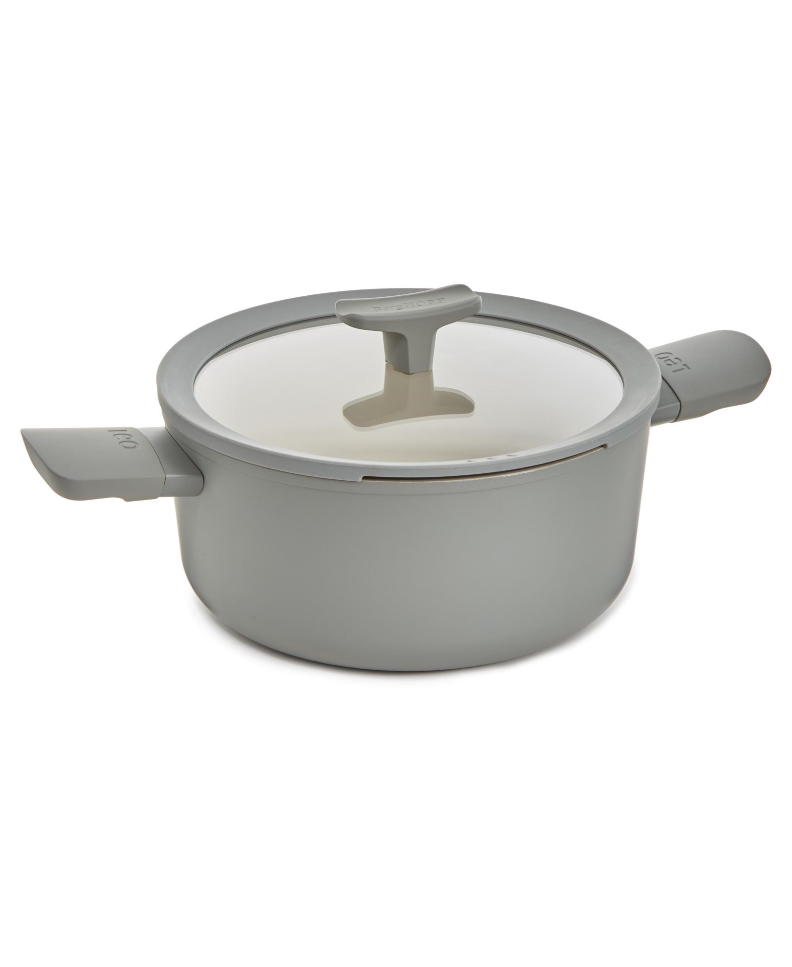 BergHOFF Balance Non-stick Ceramic Stockpot 10", 4.6qt. With Glass Lid