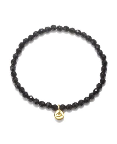 Браслет Satya Jewelry Om с черным ониксом