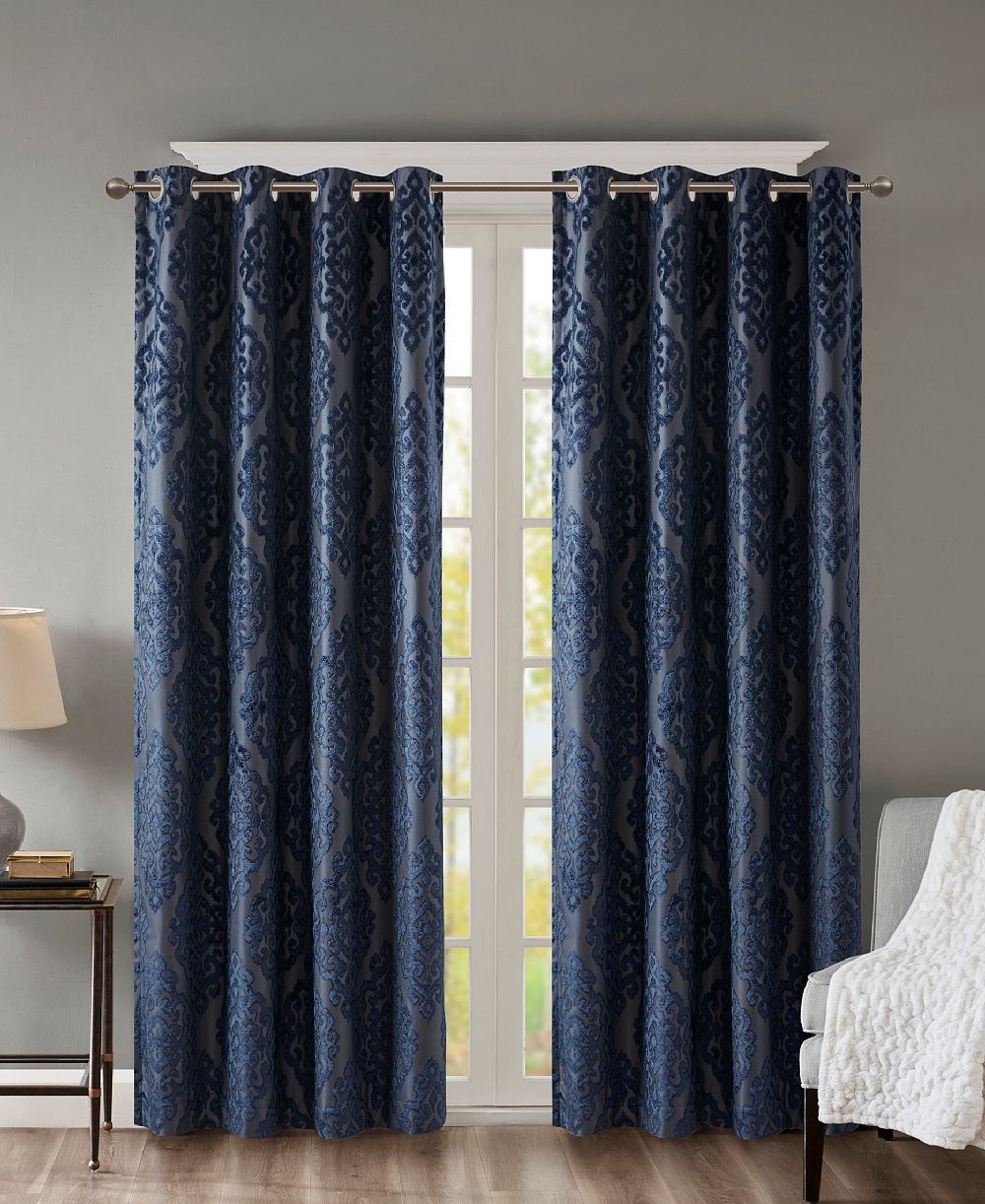 Шторы Mirage Knitted Jacquard Damask Total blackout