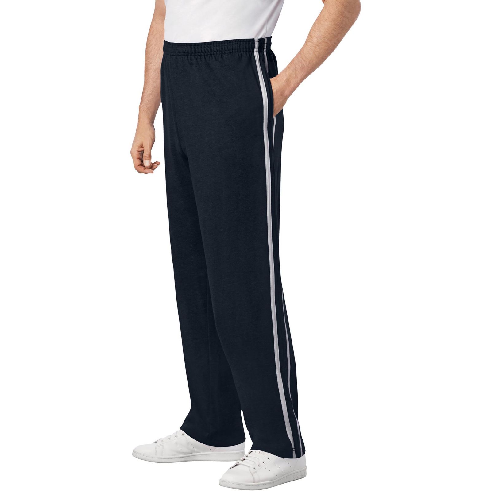 KingSize Tall спортивные брюки Jersey Side-Striped