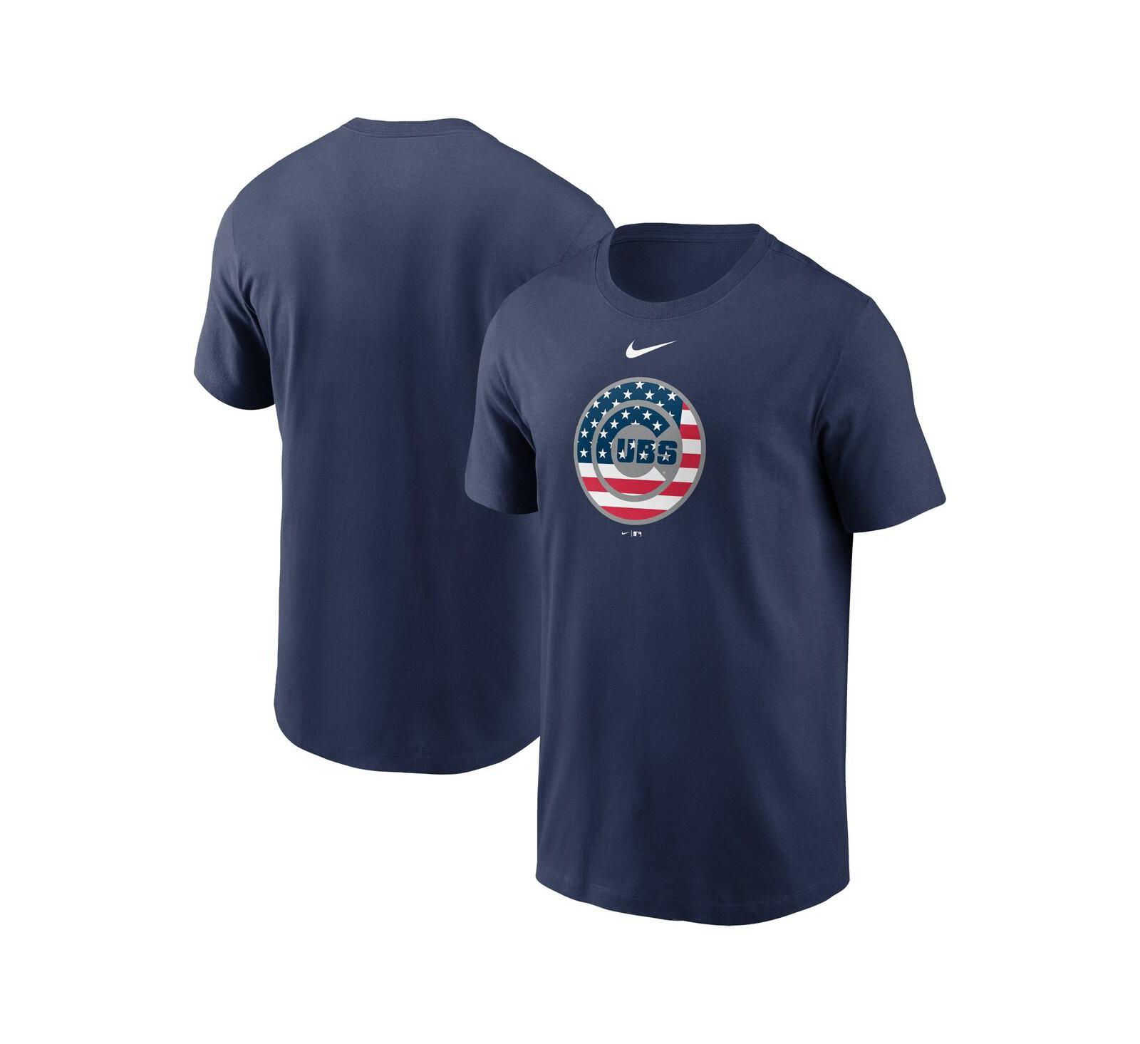 Nike Men's Navy Chicago Cubs Americana T-Shirt