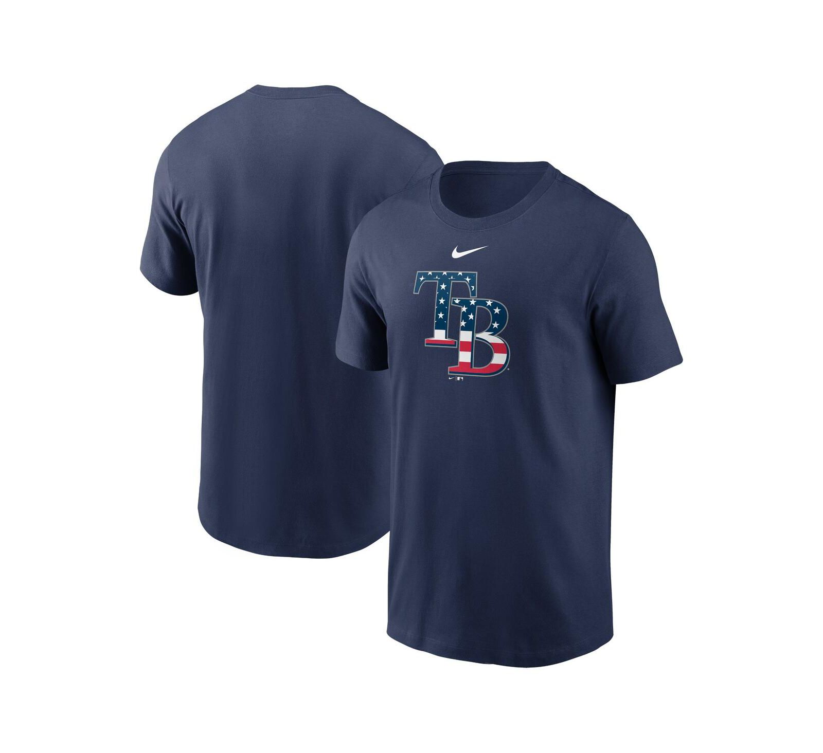 Nike Men's Navy Tampa Bay Rays Americana T-Shirt