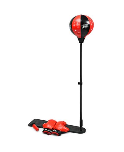 SUGIFT Детский боксерский мешок с подставкой Adjustable Height и боксерскими перчатками