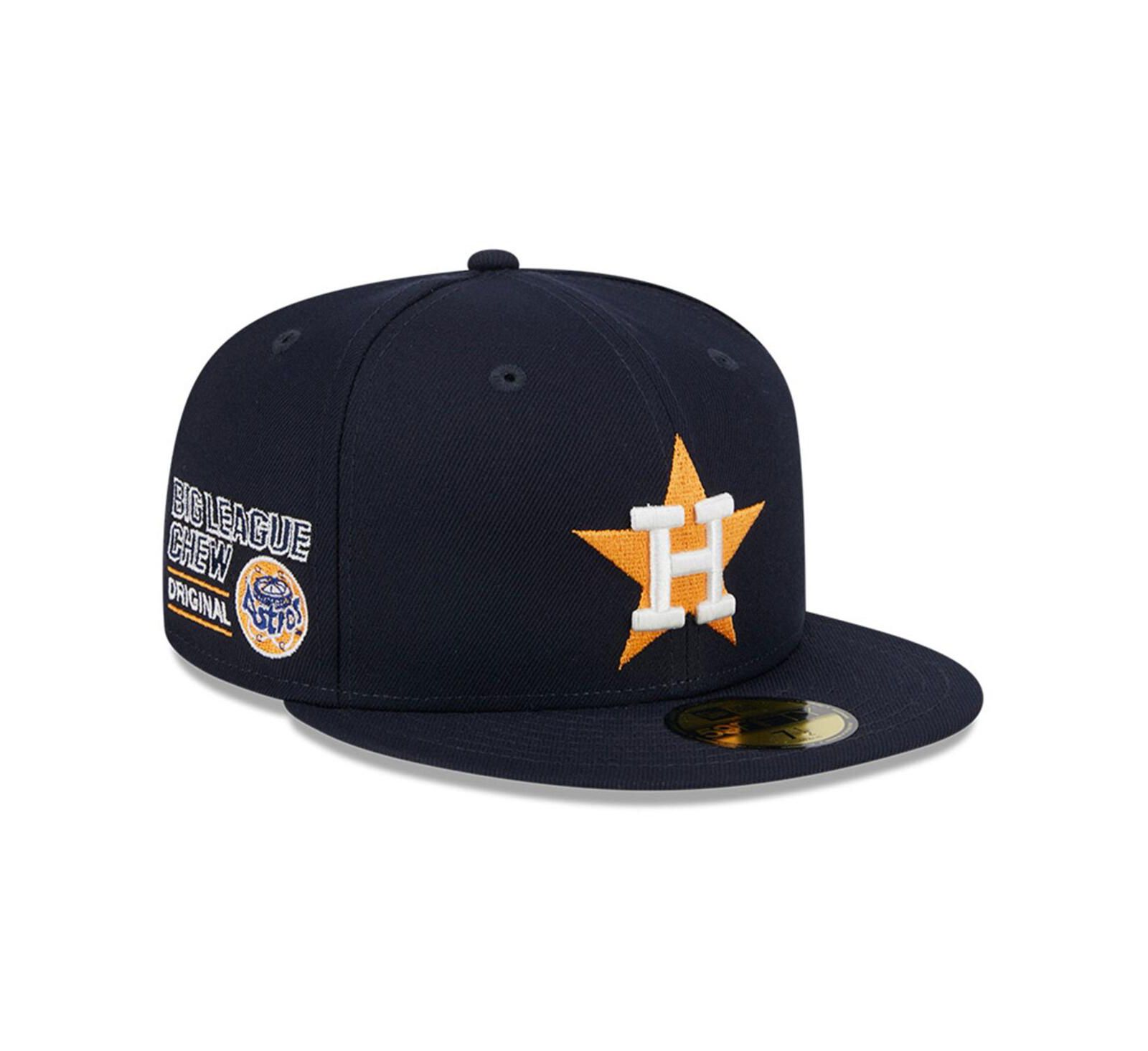 New Era Men's Navy Houston Astros Big League Chew Team 59FIFTY Fitted Hat