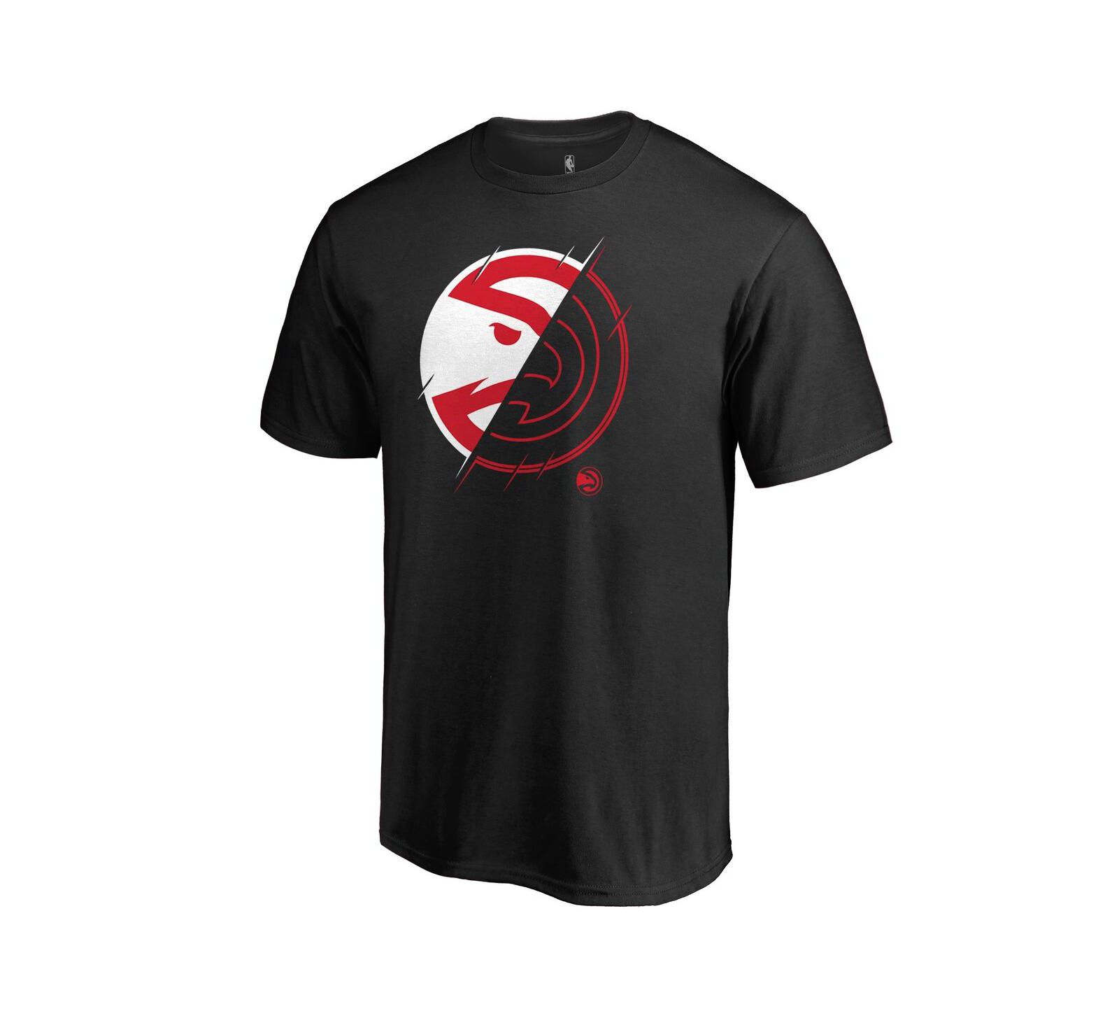 Fanatics Мужская футболка Fanatics Black Atlanta Hawks X-Ray