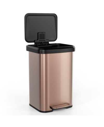 Мусорное ведро SUGIFT 13.2 Gallon Step Trash Can Soft Close Lid