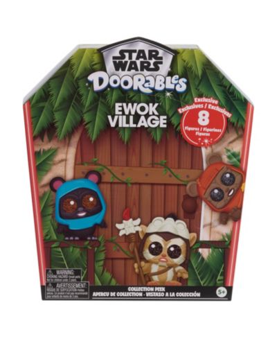 Коллекция Star Wars Doorables Ewok Village Peek