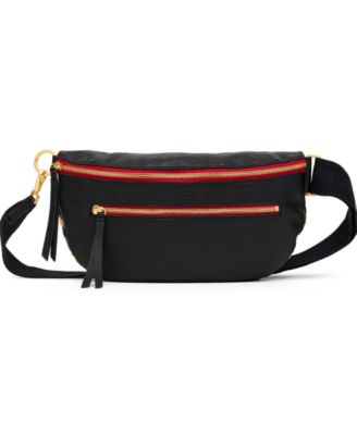 Black/Black Gunmetal Red Zipper