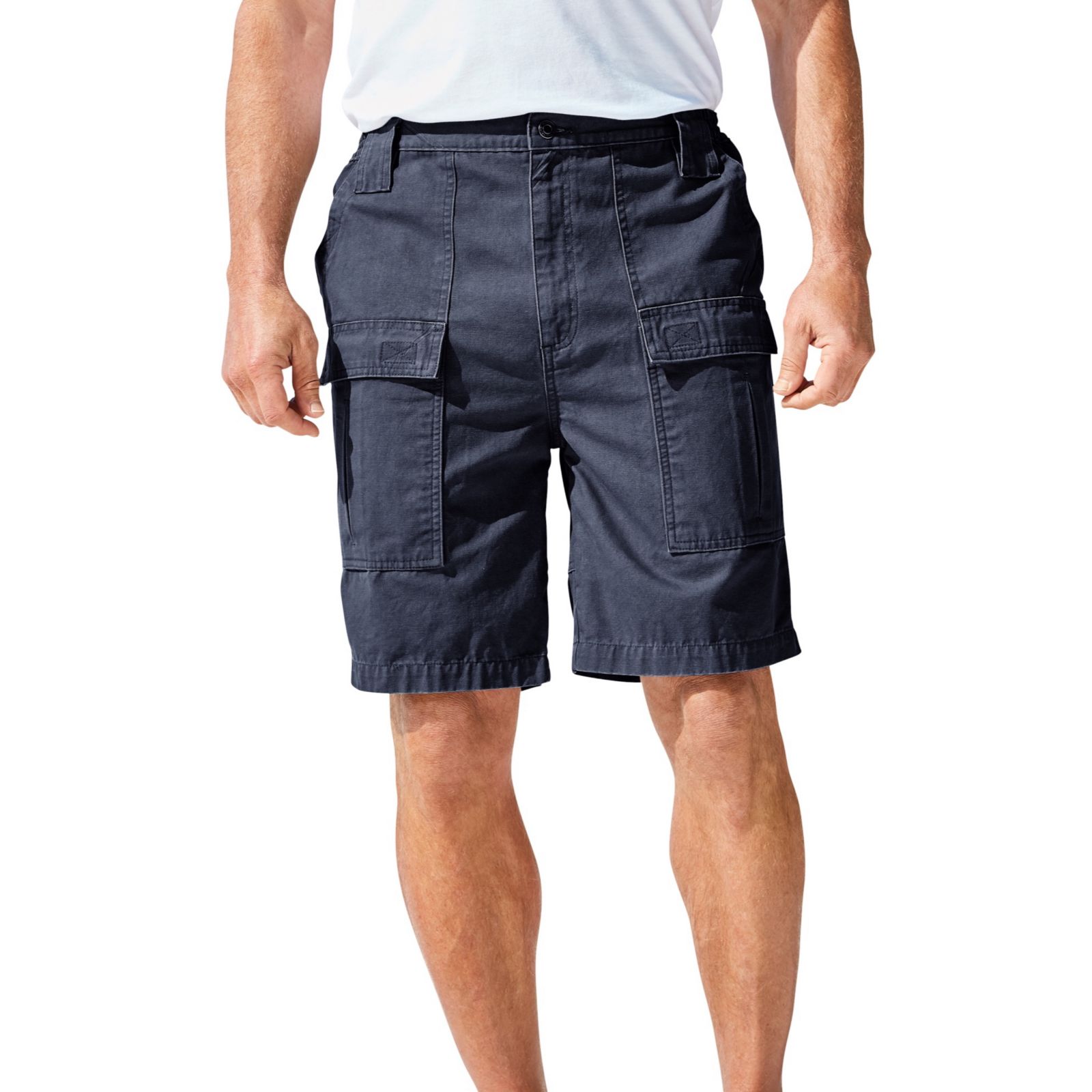 KingSize Men's Deeper Pocket 8" Cargo Shorts