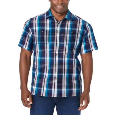 Classic teal plaid