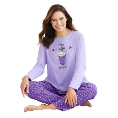 Pretty violet snowman