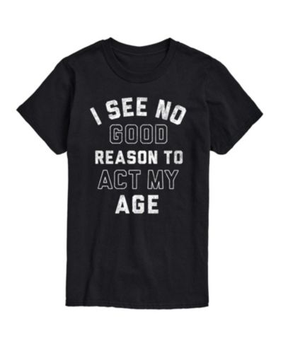 Hybrid Apparel Мужская футболка I See No Good Reason Age
