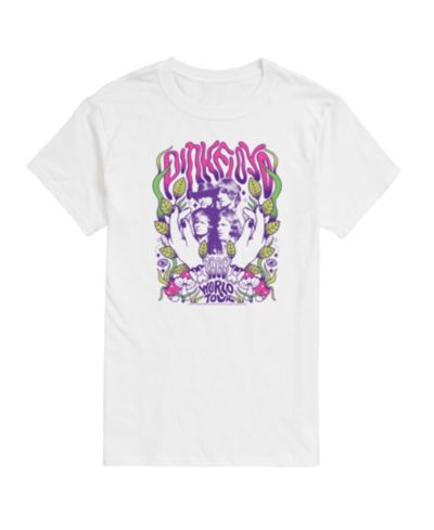 Hybrid Apparel Мужская футболка с принтом Pink Floyd Psychedelic