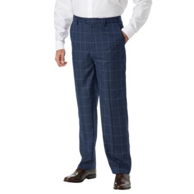 Мужские брюки KingSize Big & Tall Easy Movement Plain-Front Expandable