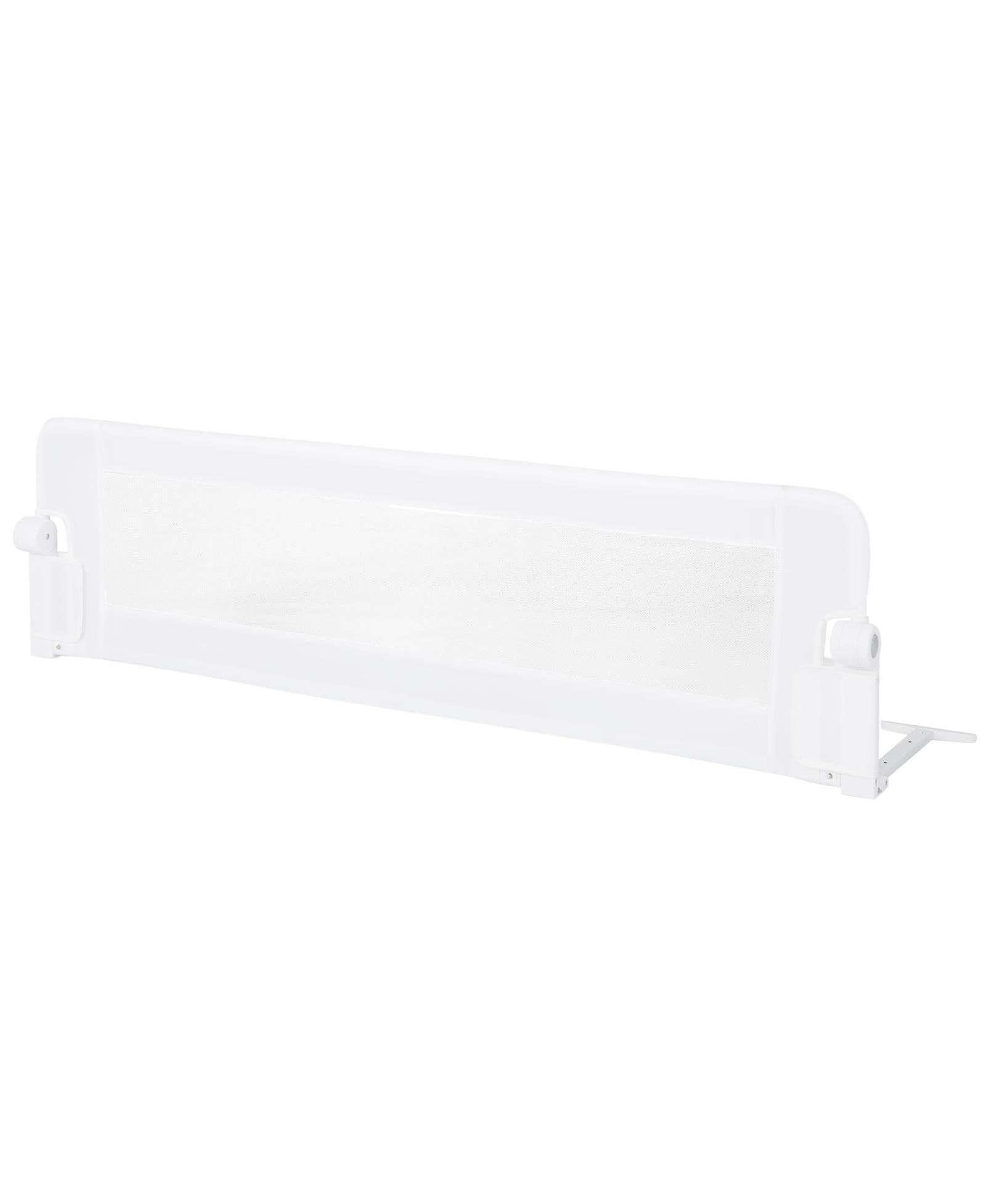 Slickblue Baby Bed Rail Guard with Adjustable Strap and Fold-Down Design for Easy Access