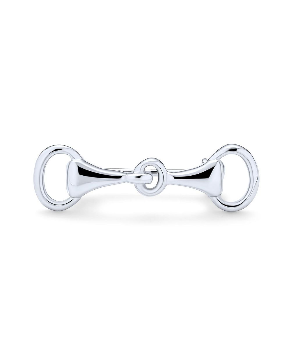 Брошь Bling Jewelry Equestrian, 14K Gold Plated Silver