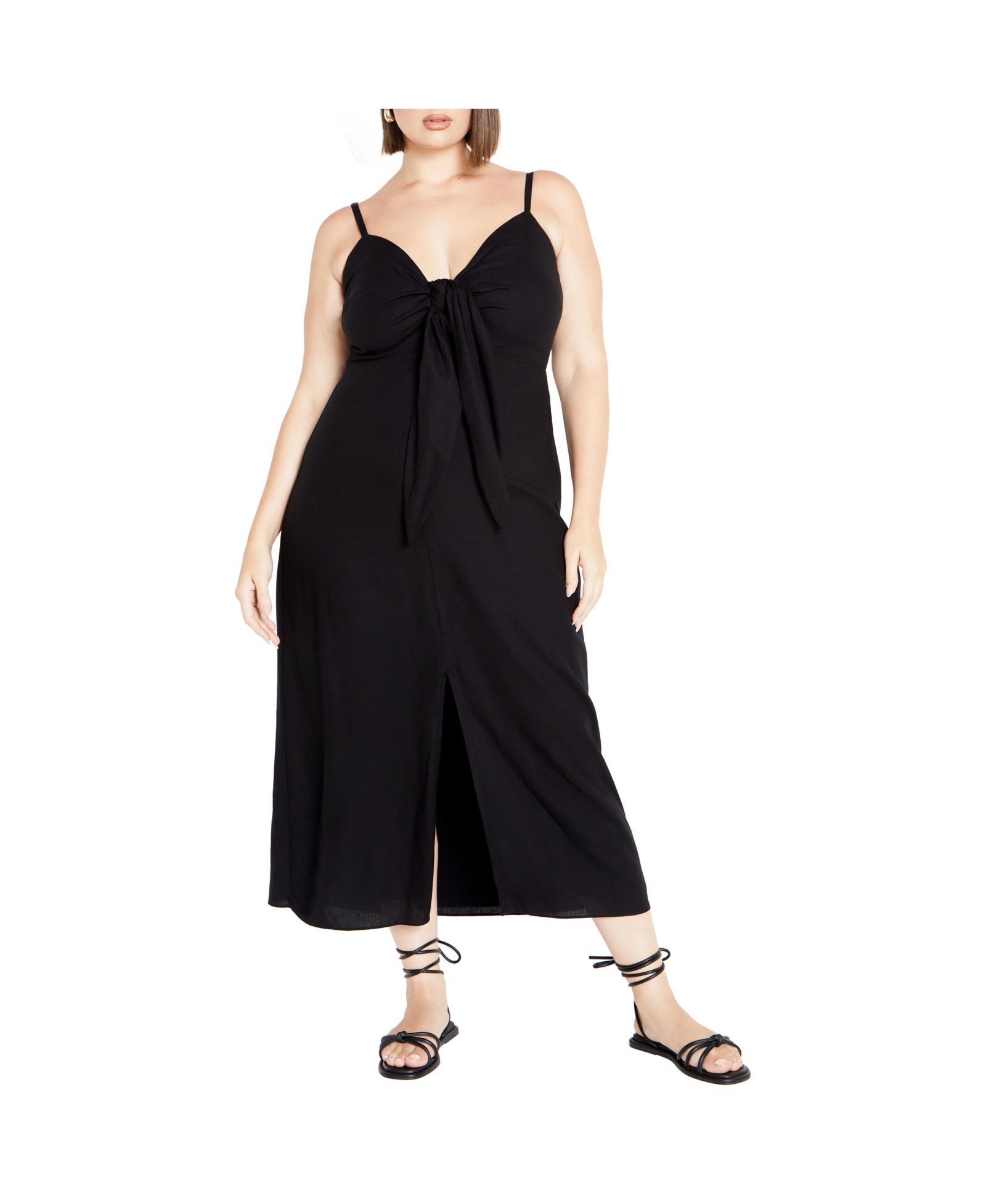 Платье макси CITY CHIC Plus Size Abbie