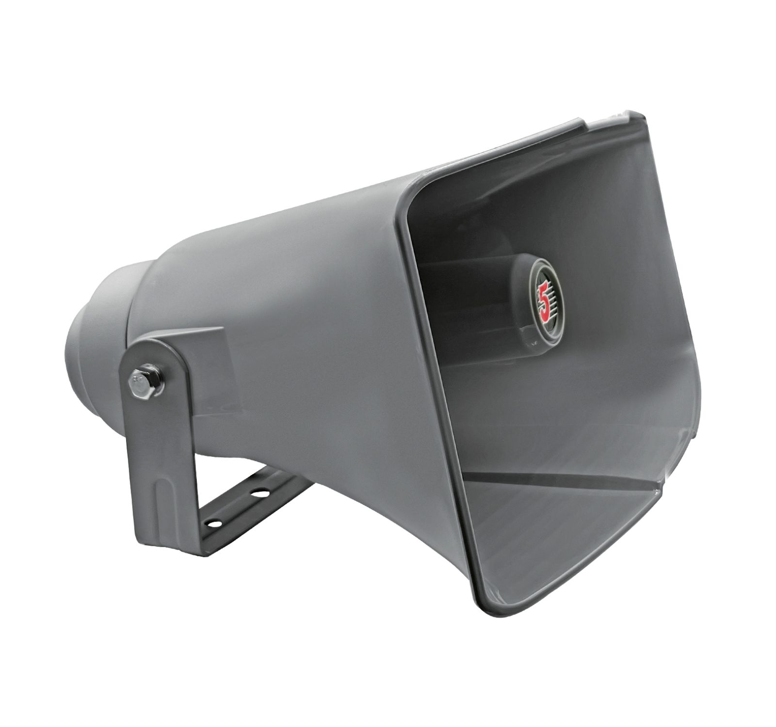 5 Core PA Speaker 16" 400W Bull Horn Loud Audio 10Ohm Outdoor Speakers System 10Ohm Reflex Megaphone