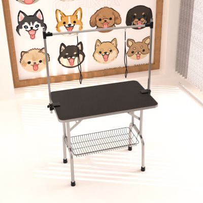 Streamdale Professional Dog Grooming Table with Arm and Tray