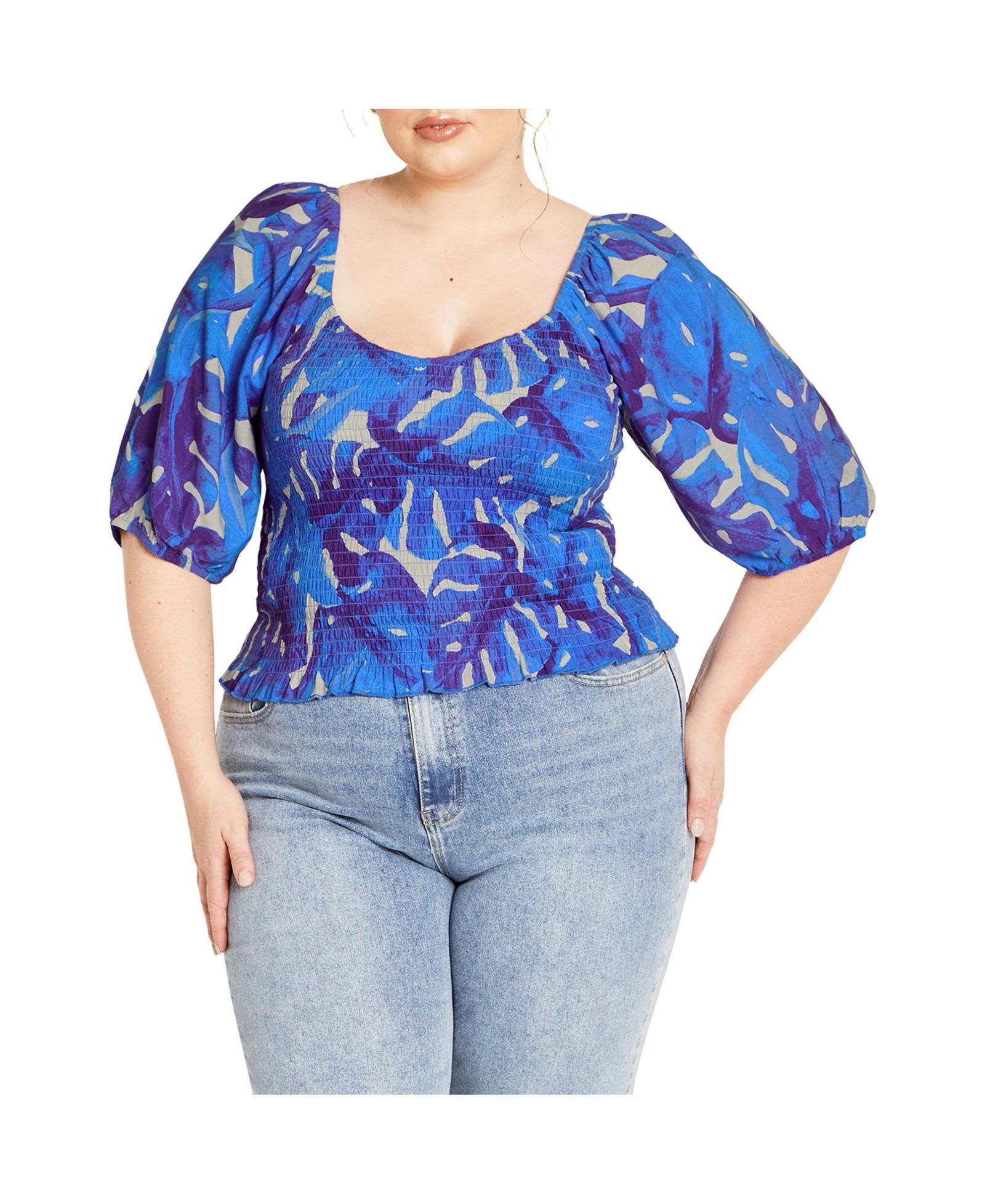 Женский топ CITY CHIC Plus Size Boardwalk Top