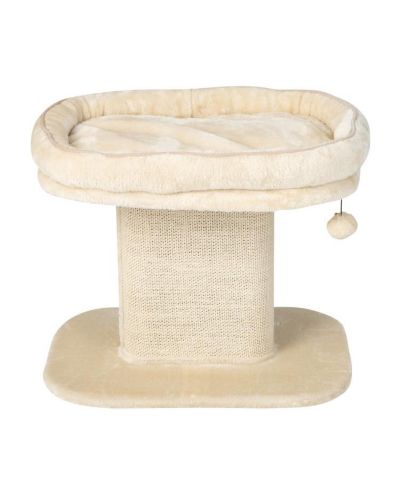 Slickblue Modern Cat Tree Tower with Large Plush Perch and Sisal Scratching Plate