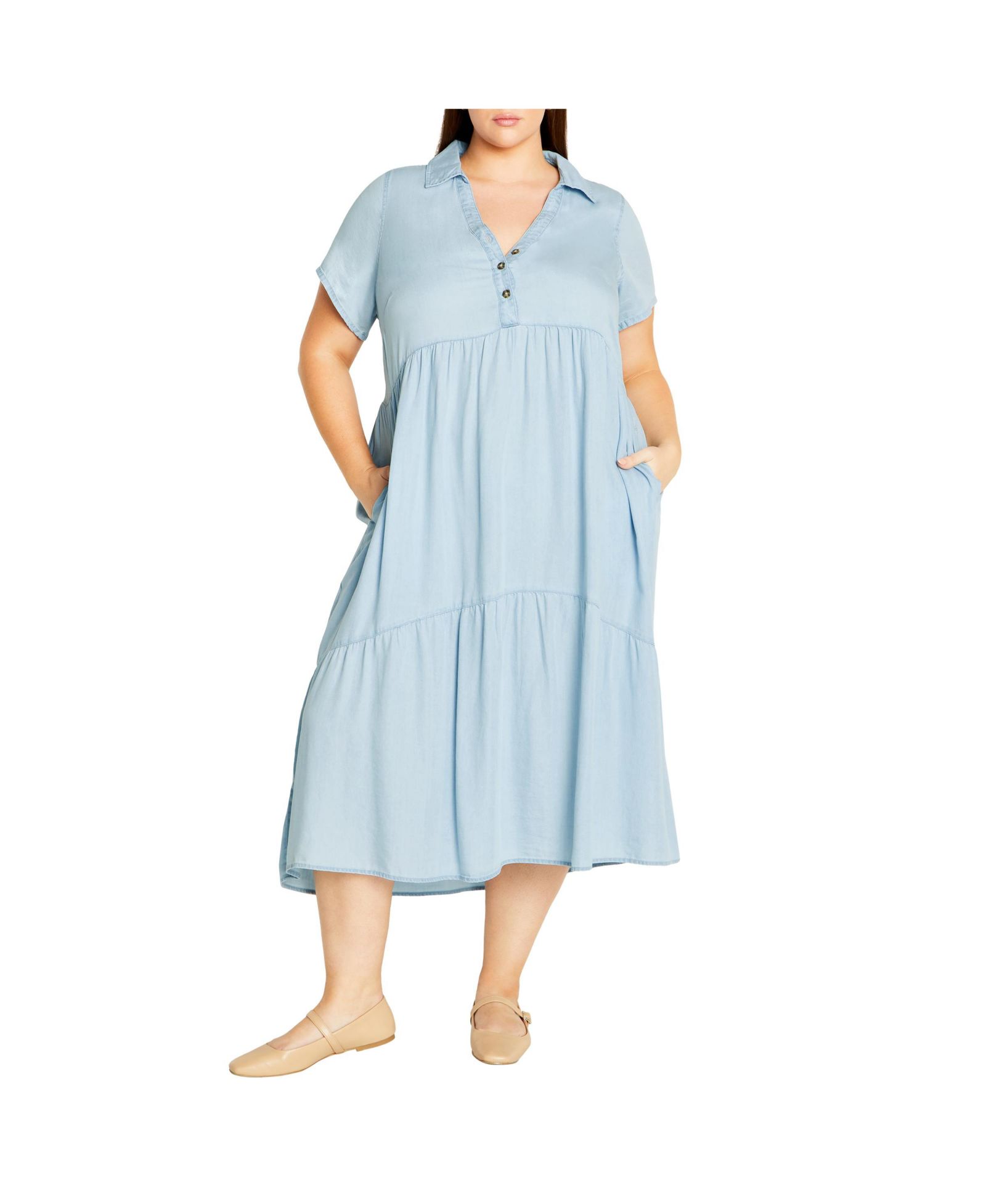 CITY CHIC платье миди Shyla Plus Size