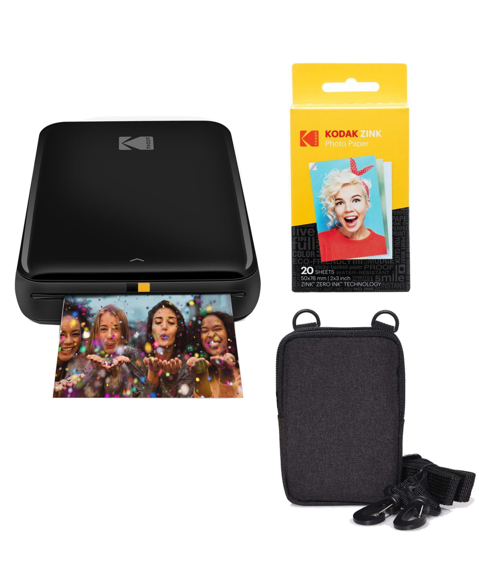 Фотопринтер Kodak Zero Ink Step Go Bundle 2x3"