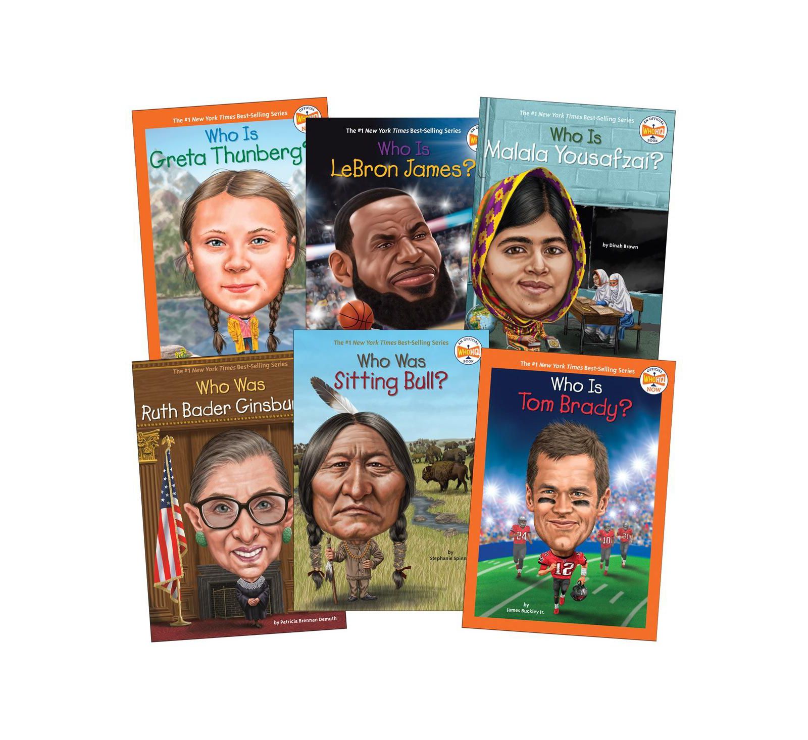 Penguin Random House Who Was/Is Books - Set of 6