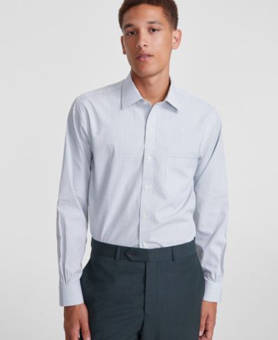 Мужская рубашка Brooks Brothers Regular Fit Non-Iron с воротником-стойкой
