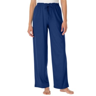 Брюки для сна Dreams & Co. Plus Size Dreams and Co. Knit
