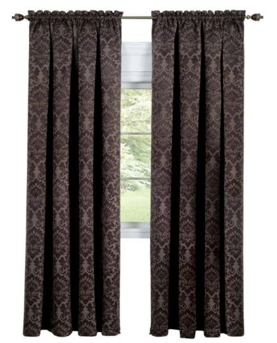 Шторы Kate Aurora Royal Living 2 Piece Curtain Panels - 63 in. Long - Ivory