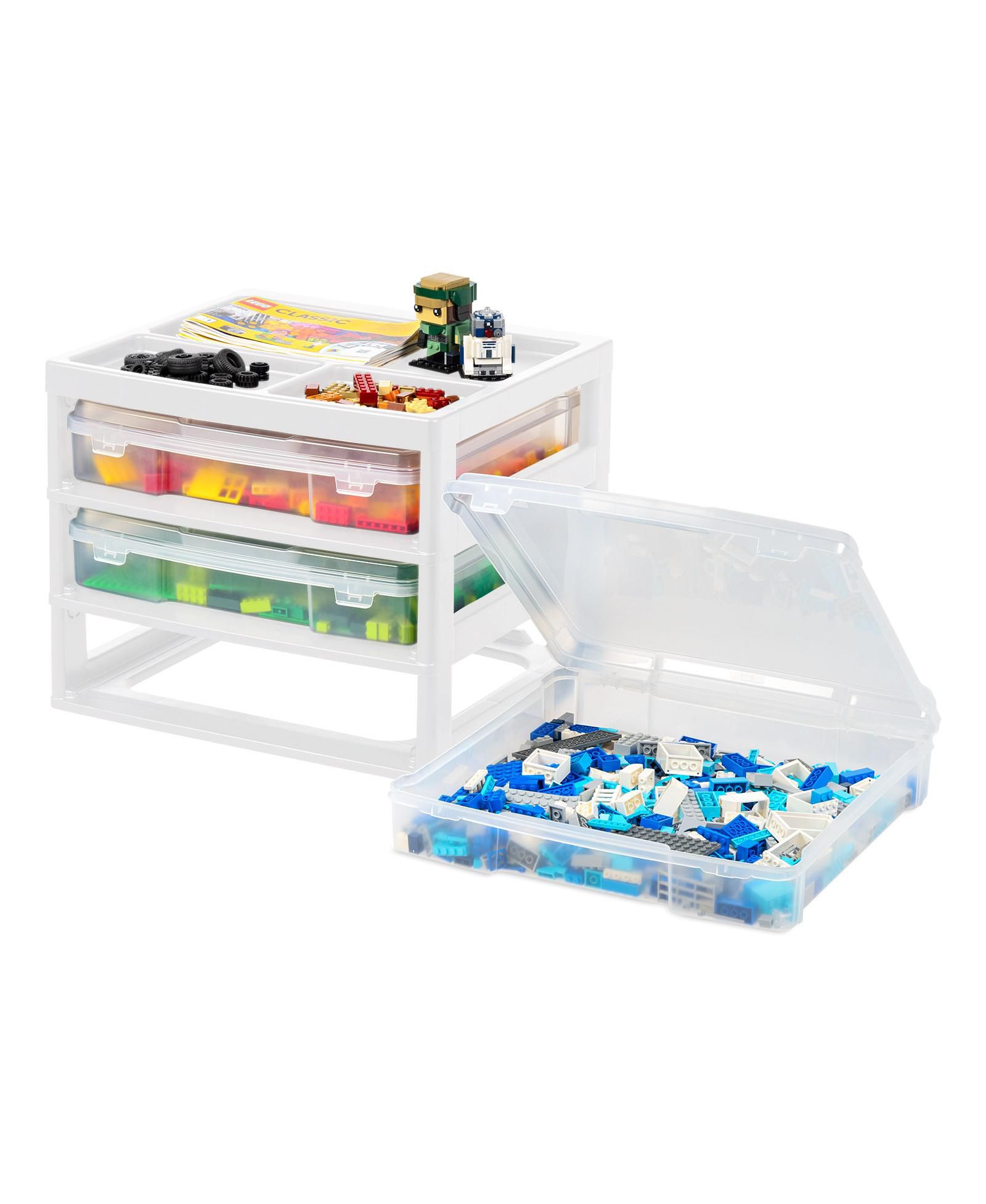 IRIS органайзер для скрапбукинга 3 Tier 12" x 12" White/Clear