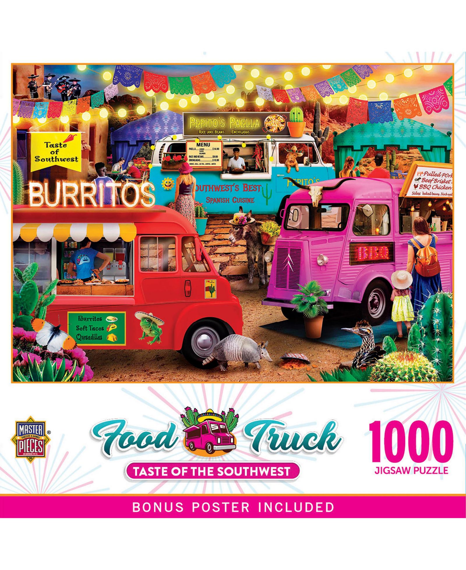MasterPieces Food Truck Roundup - Вкус Юго-Запада 1000 деталей
