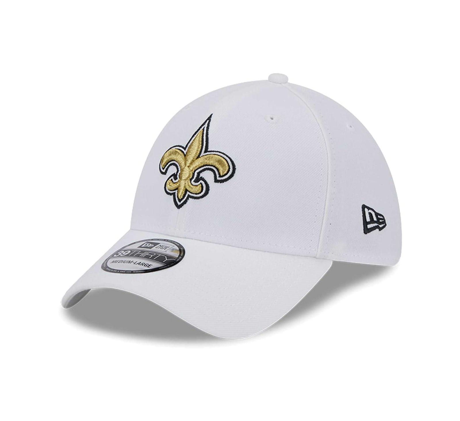 Кепка New Era для мужчин, белая, New Orleans Saints, модель 39THIRTY Flex