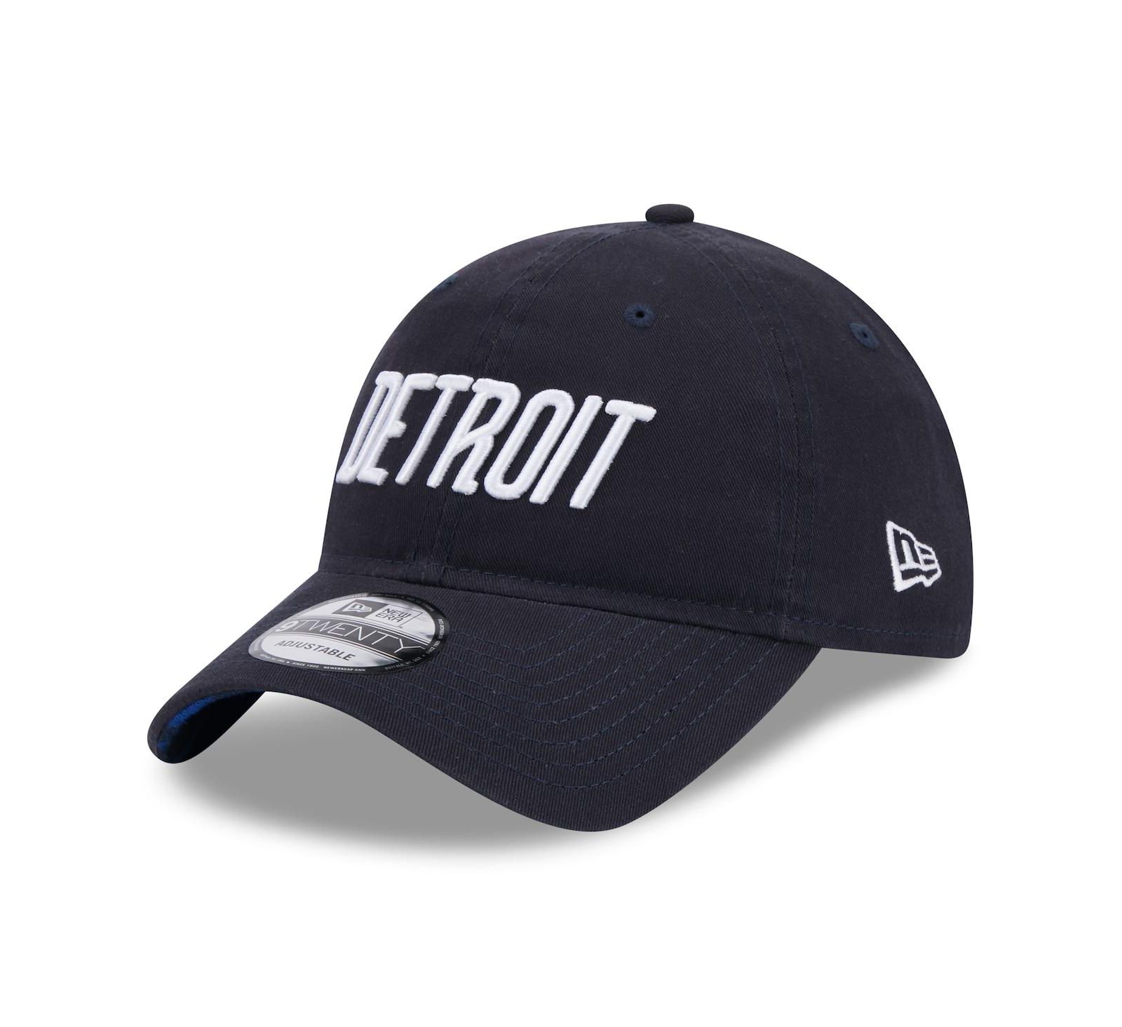 Мужская кепка New Era Detroit Tigers 2024 City Connect 9TWENTY Adjustable, Navy