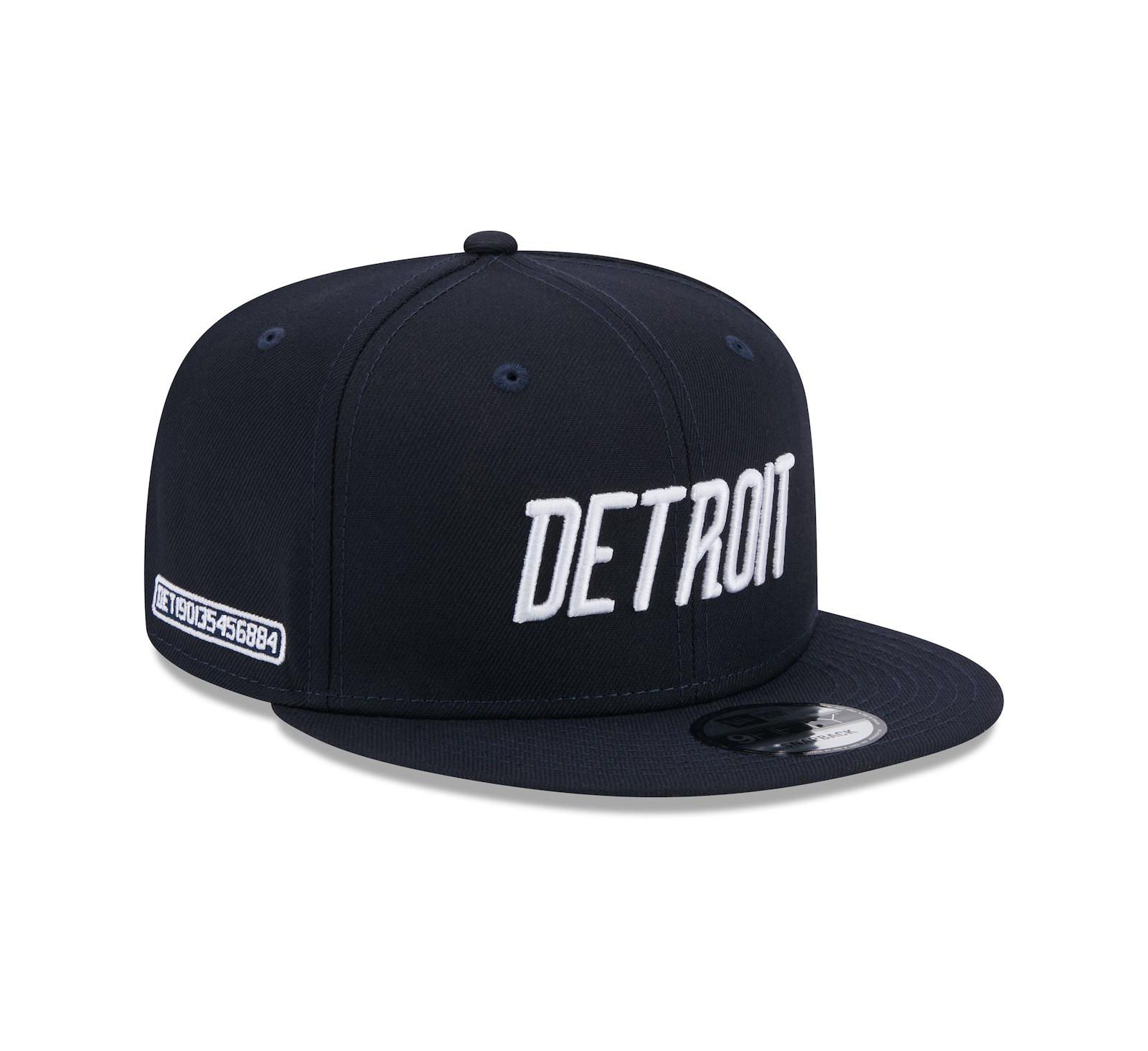 New Era Мужская кепка 9FIFTY Snapback Detroit Tigers 2024 City Connect, темно-синяя