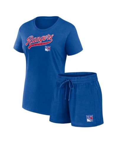 Fanatics Женский комплект из футболки и шорт New York Rangers