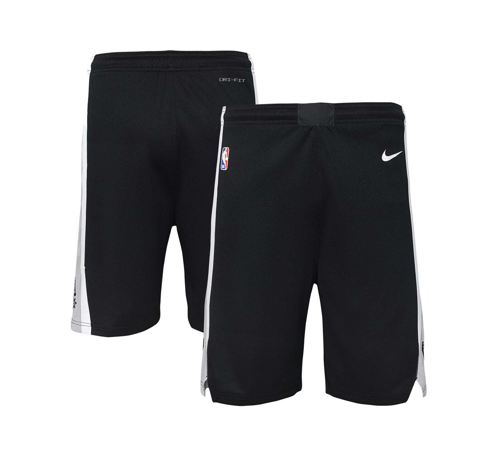 Nike Big Boys and Girls San Antonio Spurs Swingman Performance Shorts – Icon Edition