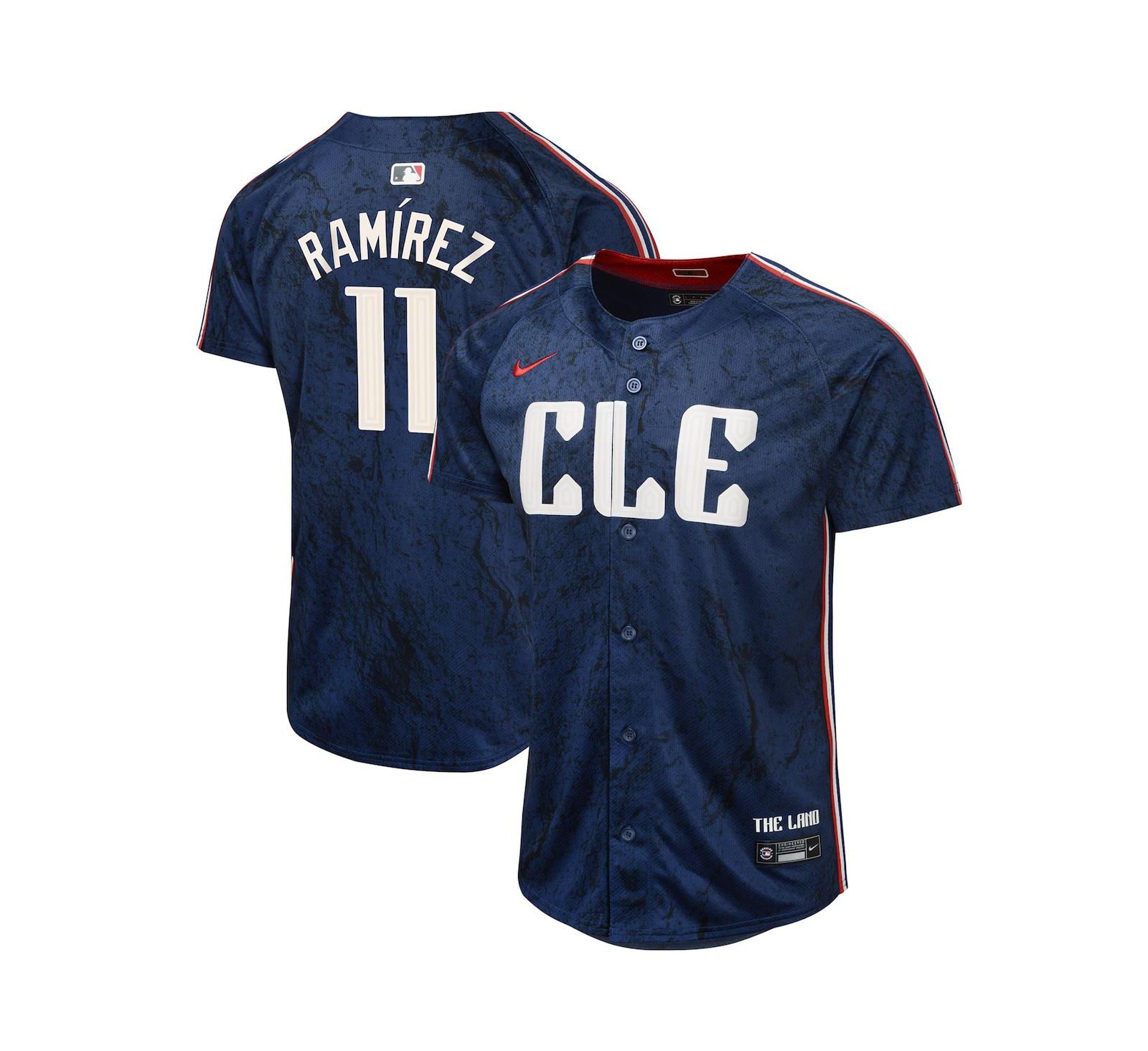 Детская джерси Nike Jose Ramirez Cleveland Guardians 2024 City Connect Limited