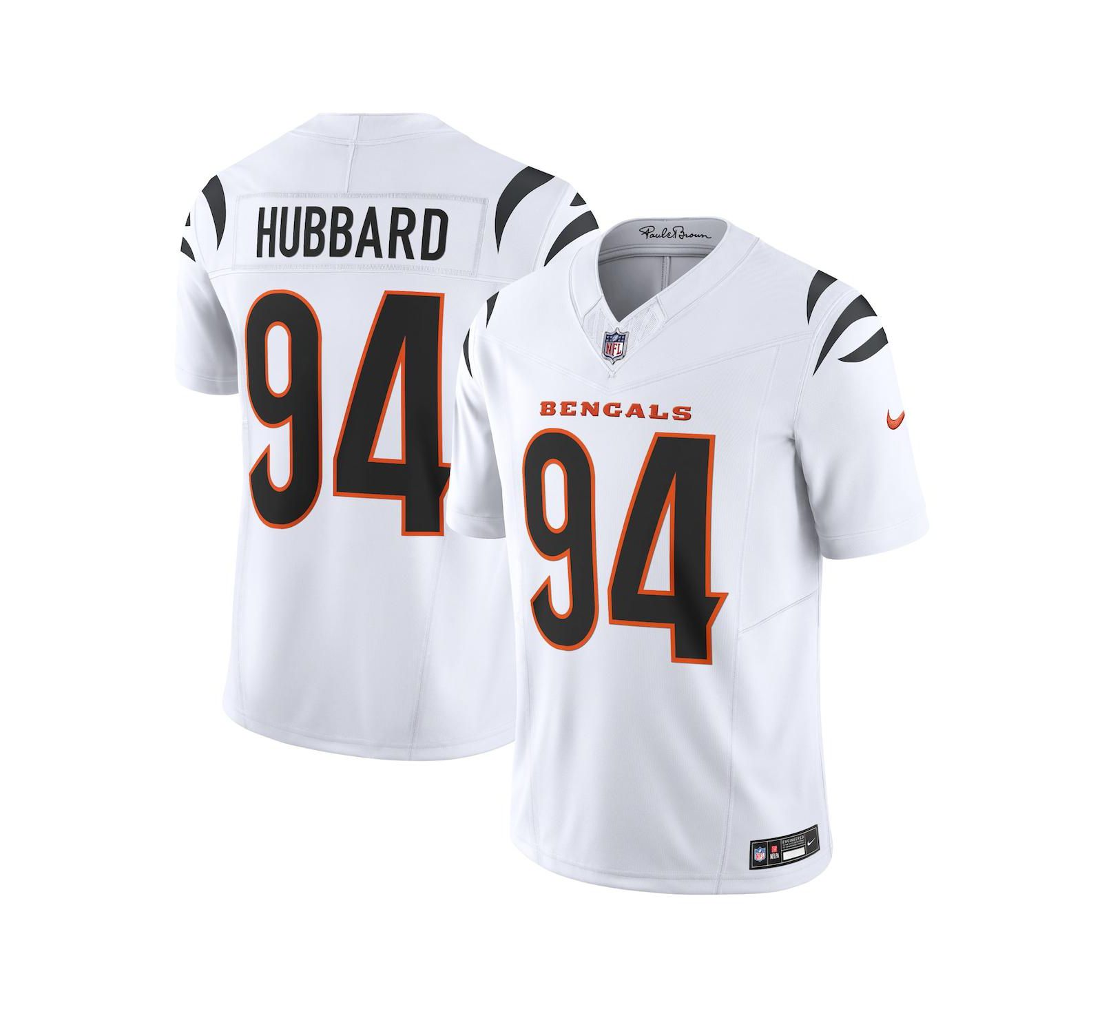 Nike Мужская джерси Sam Hubbard Cincinnati Bengals Vapor F.U.S.E. Limited