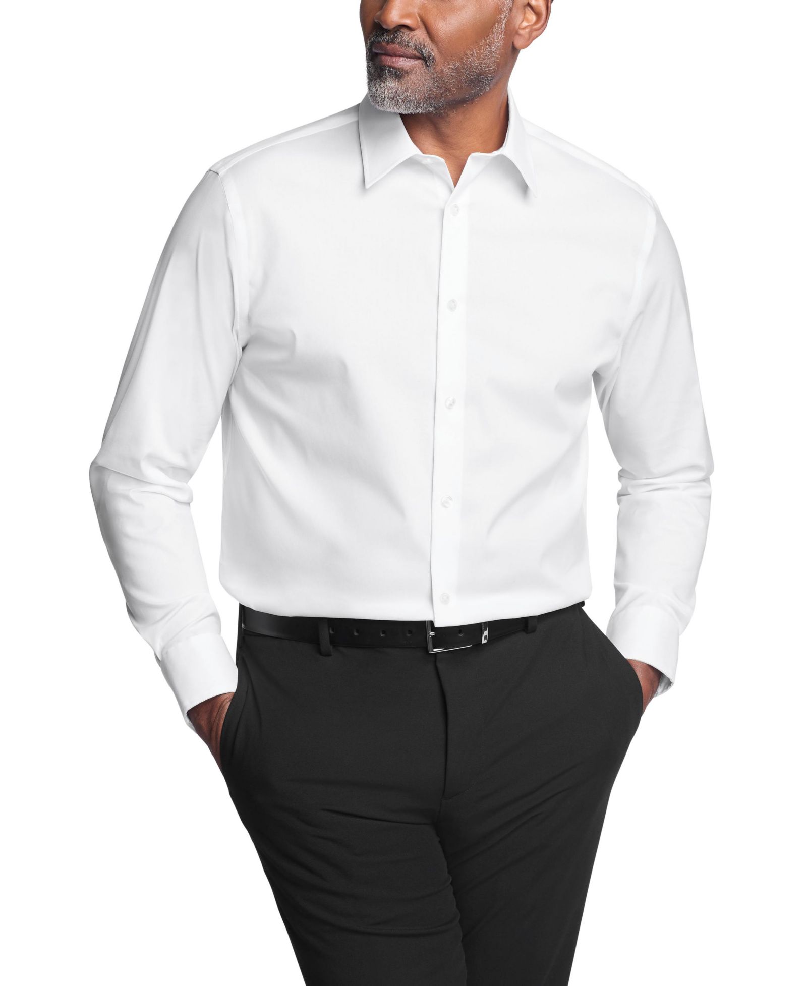 Calvin Klein рубашка Мужской, Refined Cotton Stretch, Slim Fit