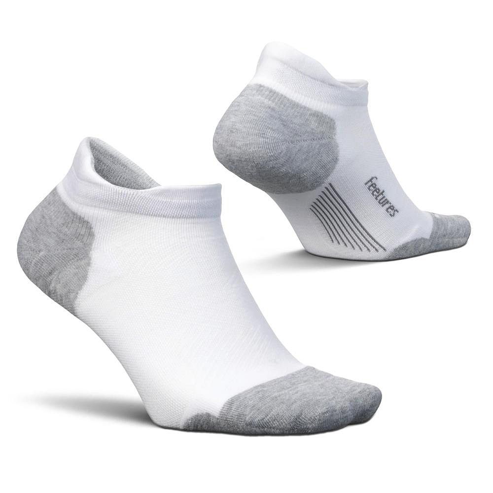 Feetures Men's Elite Max Cushion No Show Tab - Running Socks for Men and Women, Athletic Compression Socks, Moisture Wicking